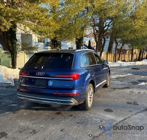 2021 Audi Q7 Premium из США, поврежденный, VIN WA1AXAF70MD010157